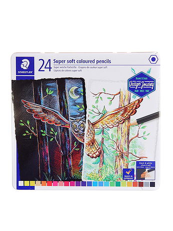 Staedtler - Super Soft Colored Pencils - Set of 24