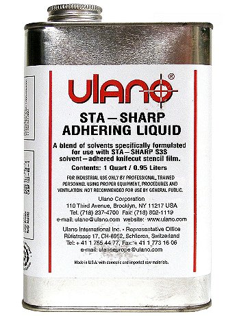 Ulano - Stasharp Adhering Liquid - Quart