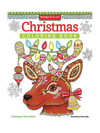 Design Originals - Small Coloring Books - Color Christmas, 5616