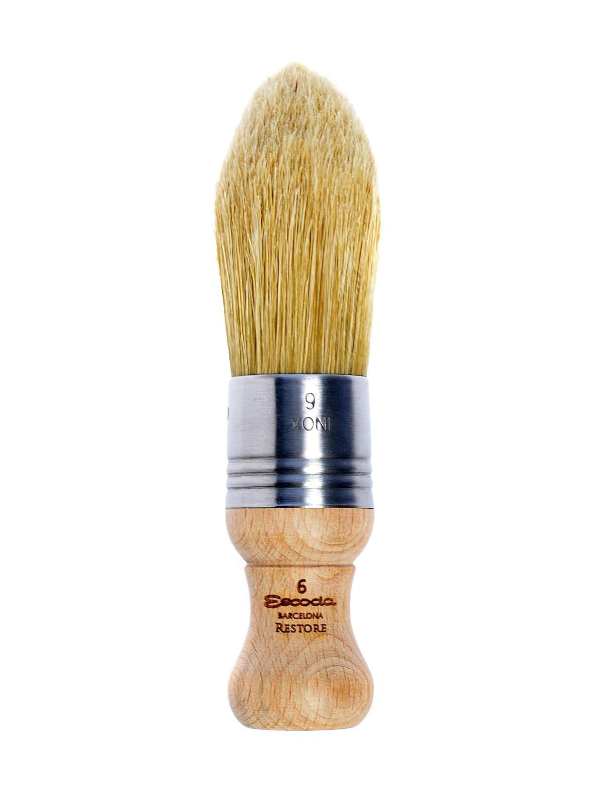 Restore Flat Wax Brush by Escoda Series 7701 - Brushes and More