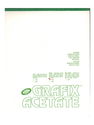 Grafix - Matte Acetate Film Pads 0.003 19 in. x 24 in. pad of 25