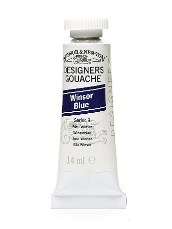 Winsor & Newton - Designers' Gouache - Winsor Blue, 14 ml, 706