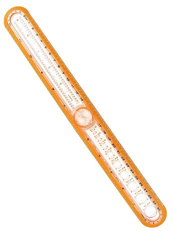 Helix - 12 in. Circle Ruler - Ruler/Compass