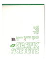 Grafix - Matte Acetate Film Pads 0.003 11 in. x 14 in. pad of 25