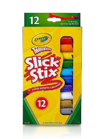 Crayola - Twistables Slick Stix - Pack of 12