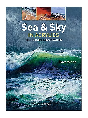 Search Press - Sea & Sky in Acrylics - Each