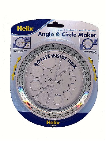 Helix - Angle & Circle Maker - Protractor/Compass
