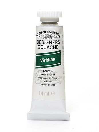 Winsor & Newton - Designers' Gouache - Viridian, 14 ml, 692