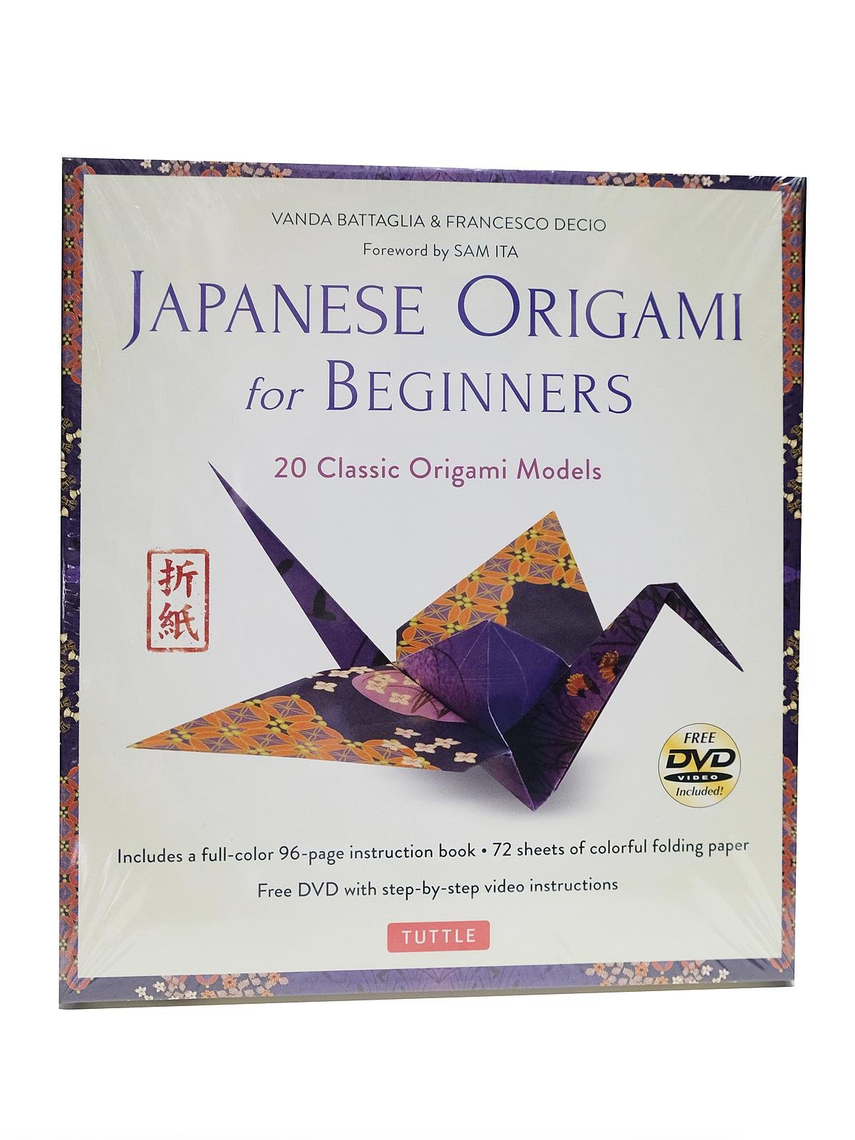 Japanese Origami for Beginners Kit: 20 Classic Origami Models: Kit with  96-Page Origami Book 72 Origami Papers and Instructional DVD: Great for Kids