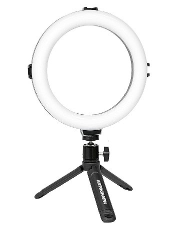Artograph - Mini 8-inch Ring Light with Desk Stand - Mini 8-Inch Ring Light With Desk Stand