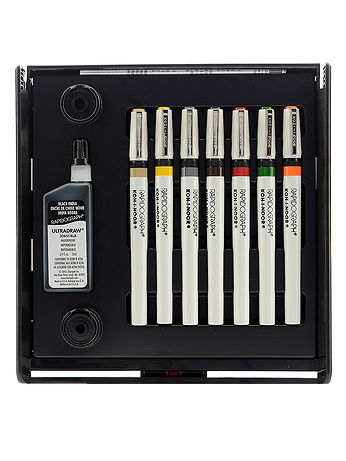 Koh-I-Noor - Rapidograph Slim Pack Sets - Set of 7