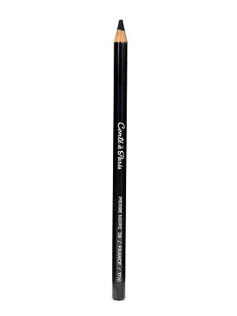 Conte - Crayons Esquisse Drawing Pencils - Black, 3B, Each