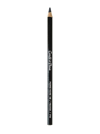 Conte - Crayons Esquisse Drawing Pencils - Black, HB, Each