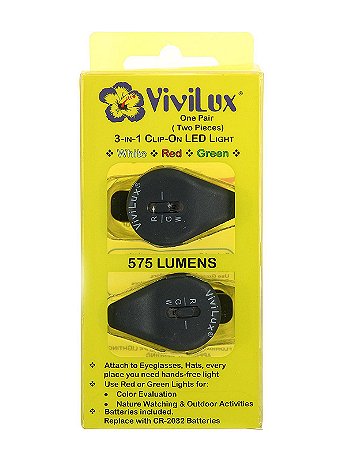 Vivilux - 3-in-1 Clip on LED Lights - Each