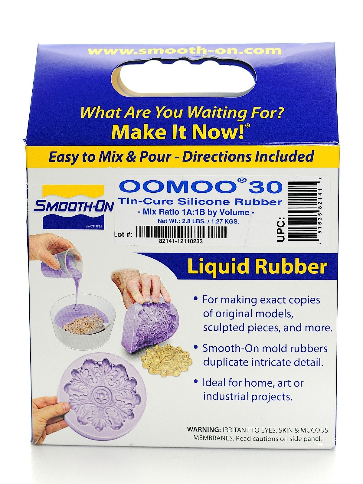 Smooth-On Silicone Mold Making, Liquid Rubber , Easy to Use