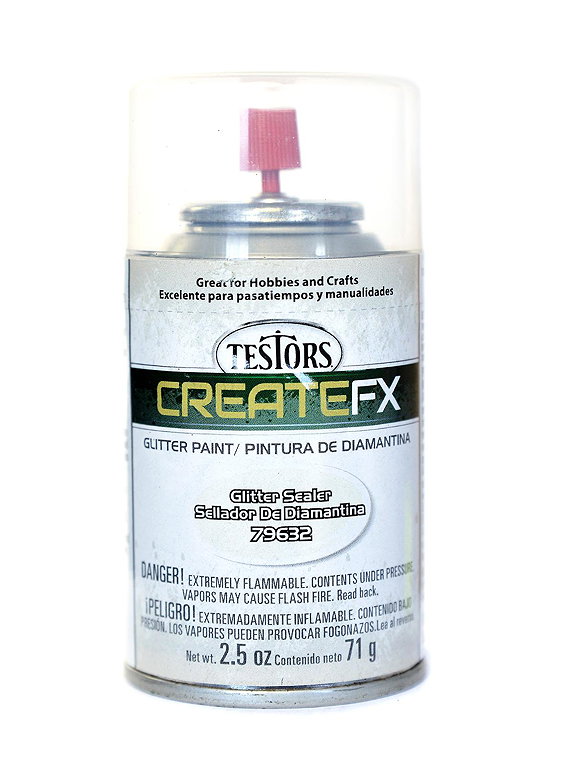 Testors CreateFX 2.5 oz. Gold Glitter Spray Paint (3-Pack) 79630