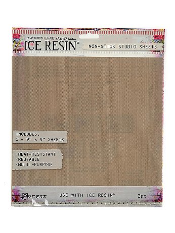 Ranger - ICE Resin Studio Sheet - 9 in. x 9 in., Pack of 2