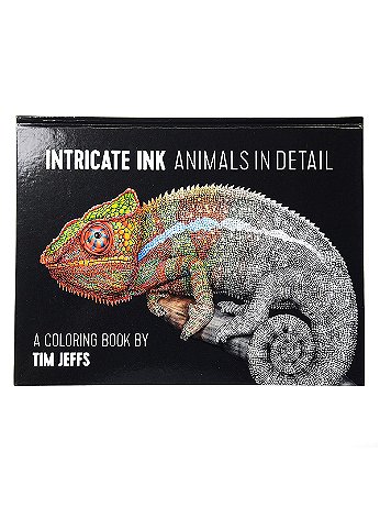 Pomegranate - Adult Coloring Books - Intricate Ink: Animals in Detail