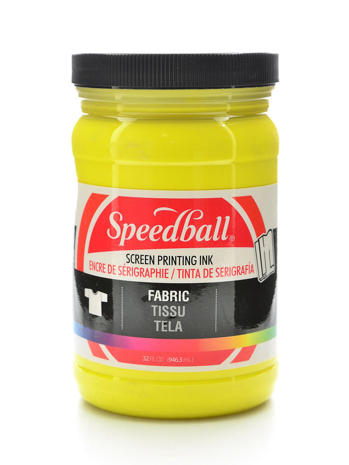Speedball 8 oz Fabric Screen Printing Ink - Yellow