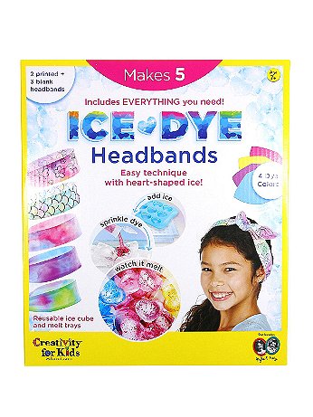 Creativity For Kids - Ice Dye Headbands - Kit
