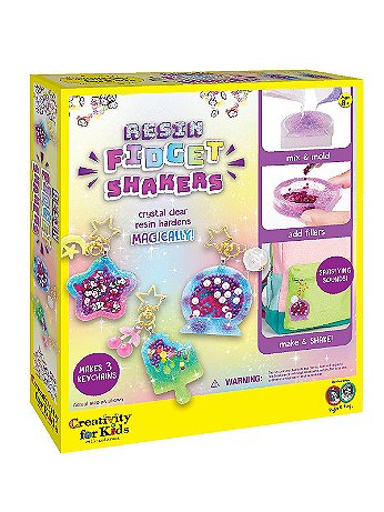 Creativity For Kids - Resin Fidget Shakers - Kit
