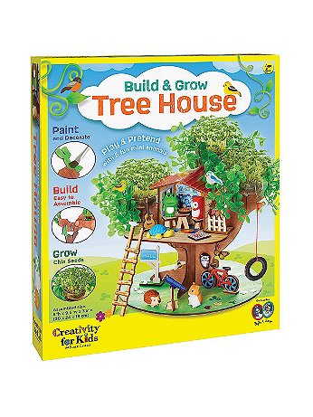 Creativity For Kids - Build & Grow Tree House - Kit