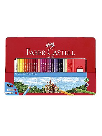Faber-Castell - 48 Classic Color Pencil and Sketching Tin Set - Each