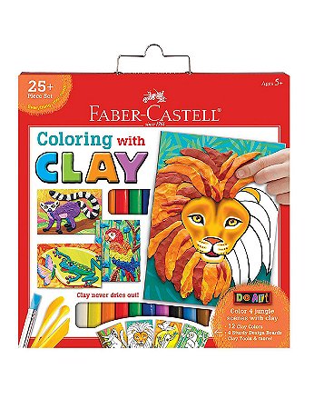 Faber-Castell - Do Art Coloring with Clay - Kit