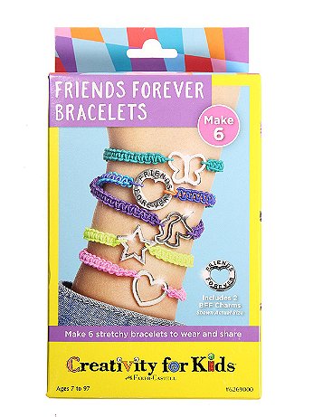 Creativity For Kids - Friends Forever Bracelets Mini Kit - Each