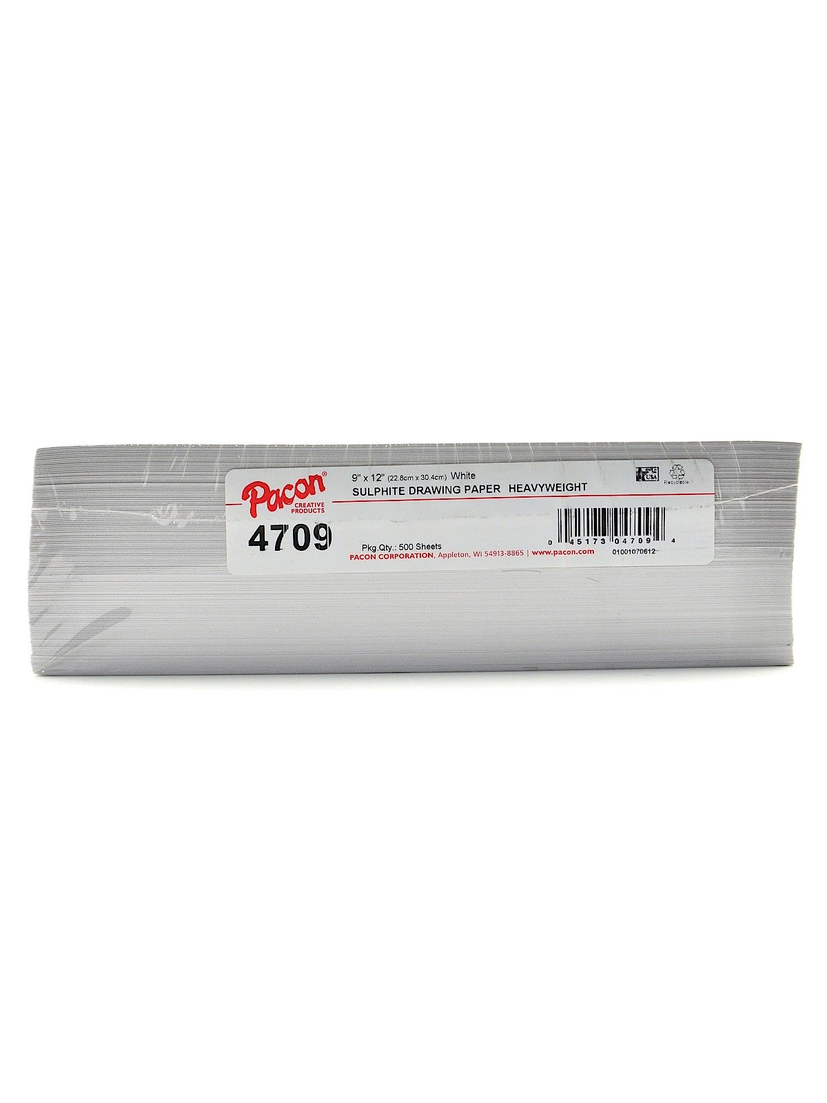 Pacon White Sulphite Drawing Paper, 18 x 24, Heavy-Weight