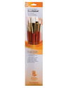 Real Value Series Orange Handled Brush Sets