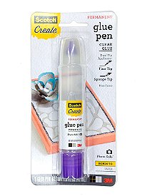 Scotch Clear Glue in 2-Way Applicator 1.6 oz Photo Safe and Non