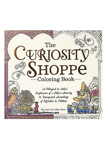 Adams Media - Shoppe Coloring Series - Curiosity Shoppe