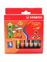 Stabilo - Woody 3 in 1 Pencil set of 6 with Sharpener set of 6