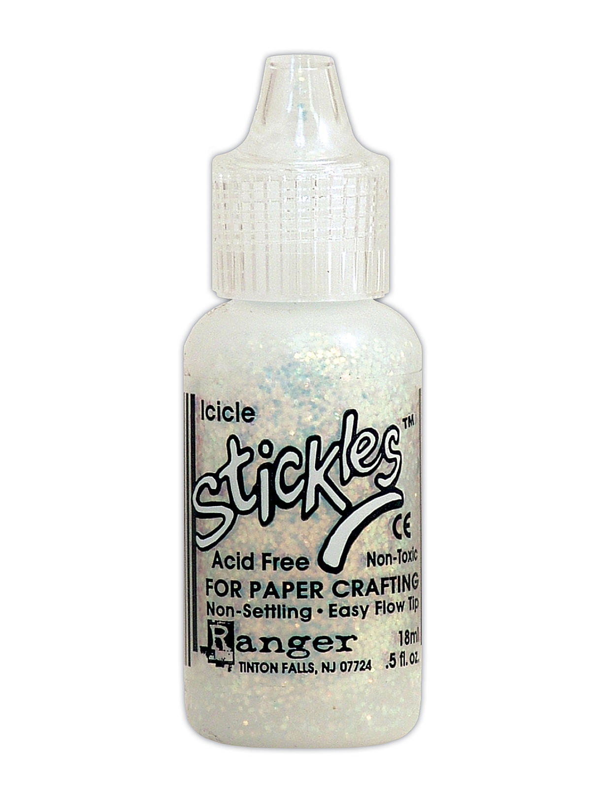 Stickles Glitter Glue .5oz (Silver), Ranger