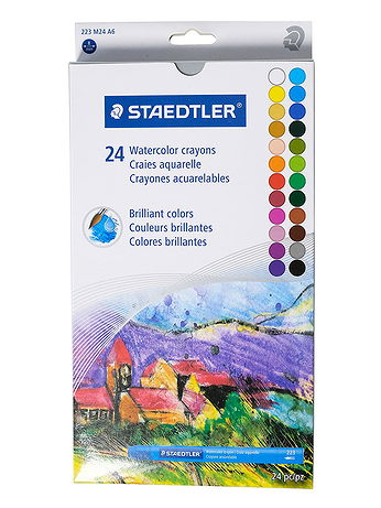 Staedtler - Karat Watercolor Crayon Sets - Set of 24