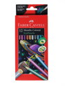 Faber-Castell - Metallic Colored EcoPencils set of 12