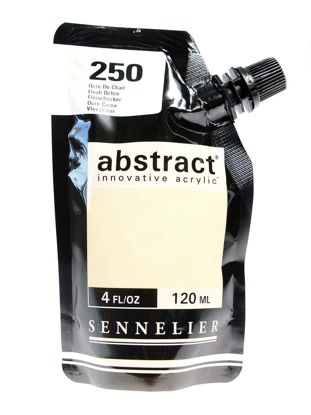 Sennelier Abstract Acrylic - Mars Black, 500 ml pouch