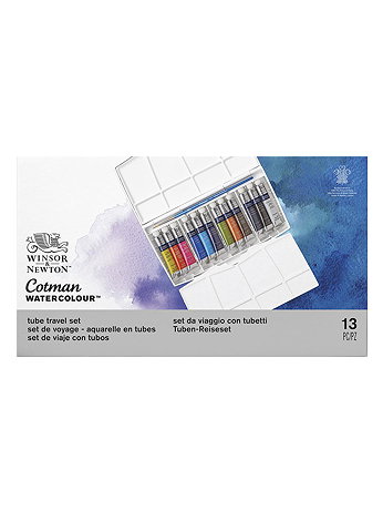 Winsor & Newton - Cotman Water Colour Painting Plus Set - Tubes - Each
