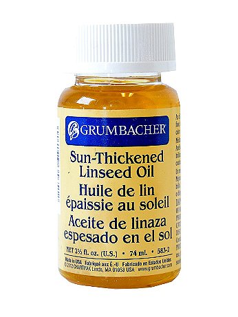 Grumbacher - Sun-Thickened Linseed Oil - Each