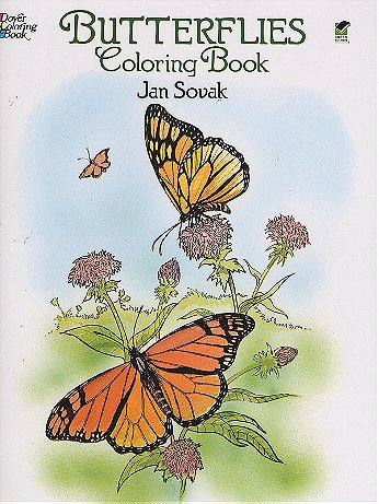Dover - Butterflies Coloring Book - Butterflies Coloring Book