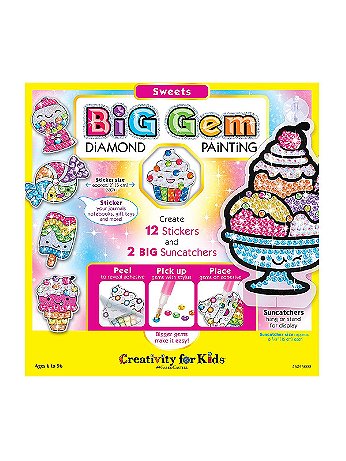 Creativity For Kids - Big Gem Diamond Painting Sweets - Kit