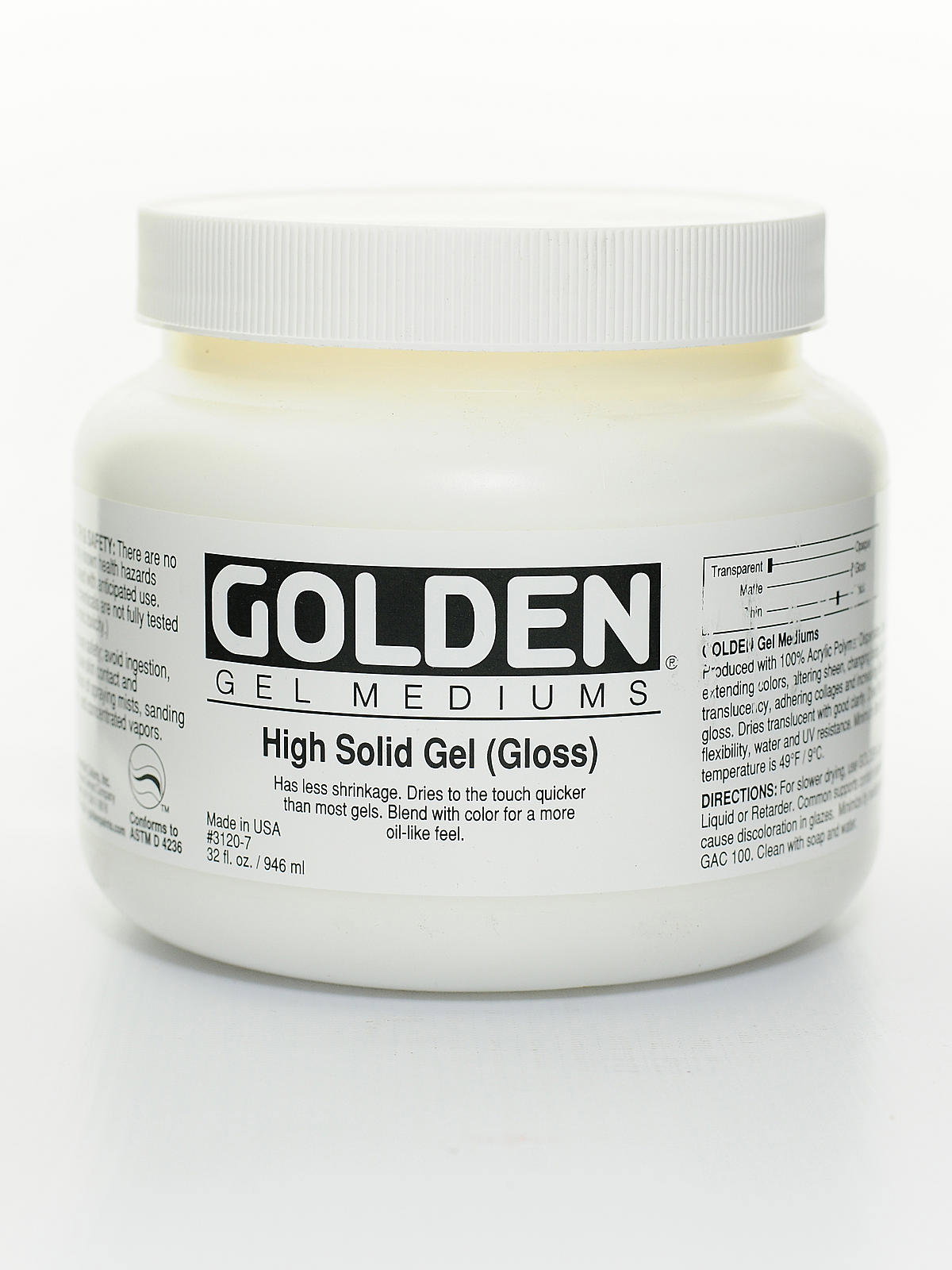 Golden - Regular Gel - Semi-Gloss - 8 oz.