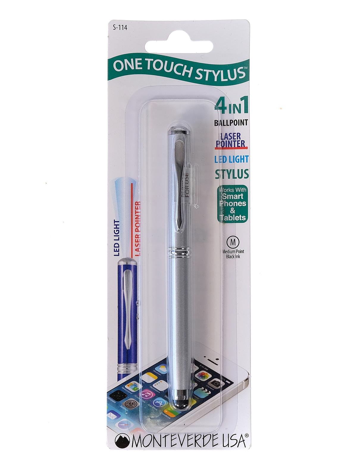 Monteverde 4-In-1 Stylus Laser Pen