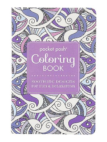 Andrews McMeel Publishing - Pocket Posh Coloring Books - Soothing Designs