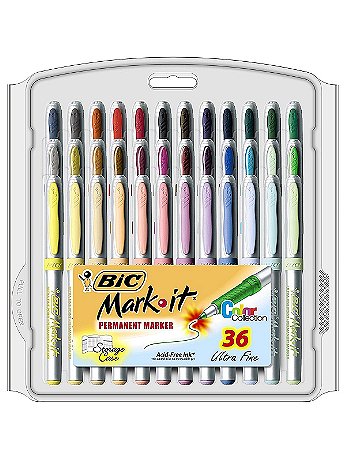 Bic - Marking Permanent Ultra Fine Marker - Pack of 36