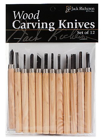 Jack Richeson - Wood Carving Tool Set - Set of 12