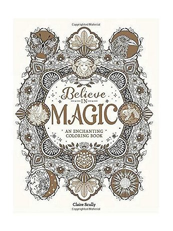 Andrews McMeel Publishing - Believe in Magic Coloring Book - Each