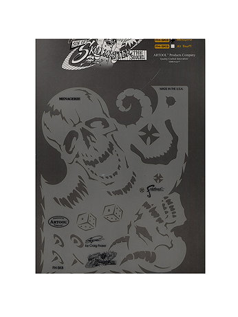 Artool - Son of Skull Master Freehand Airbrush Templates by Craig Fraser - Menagerie