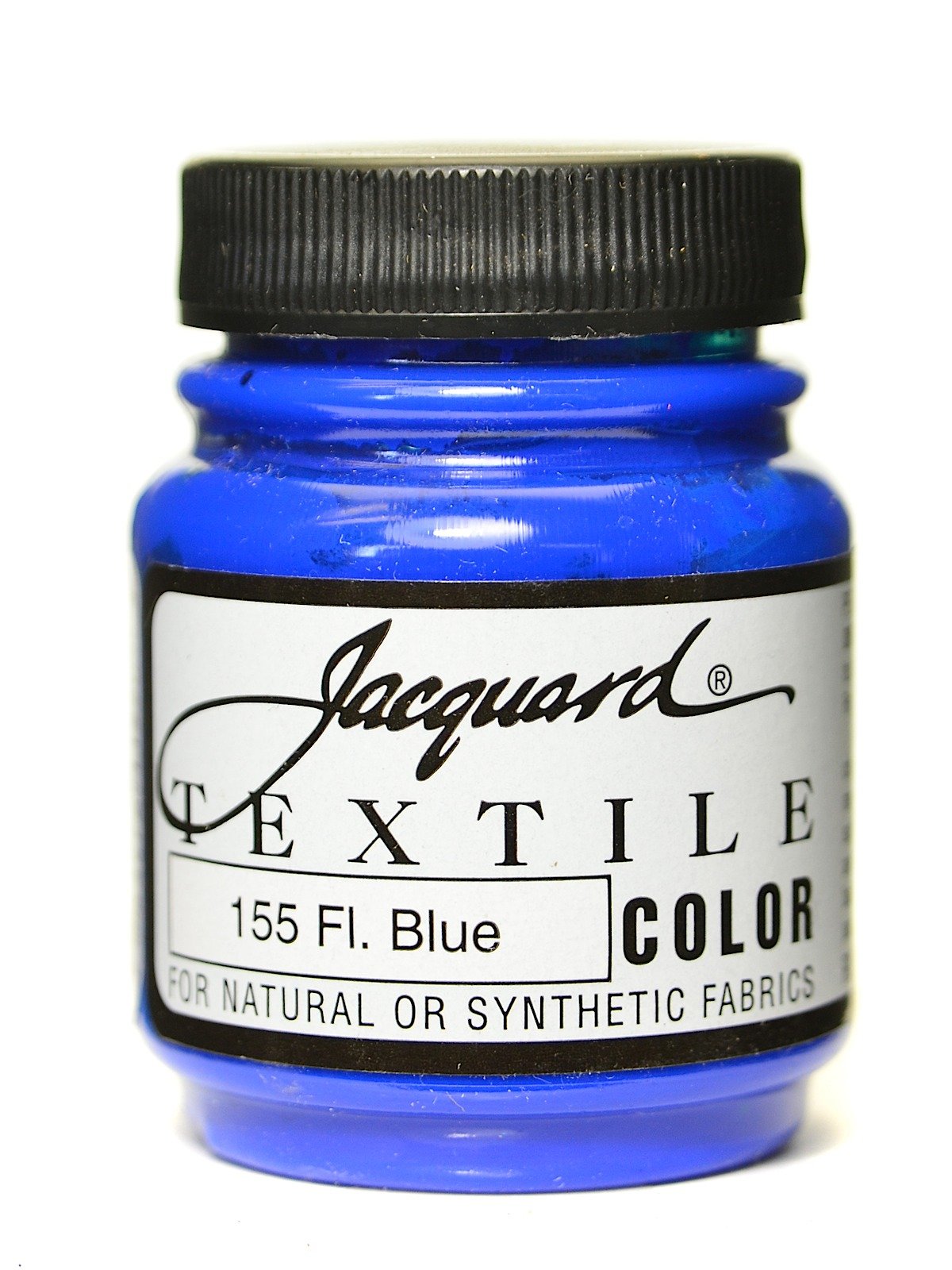 Jacquard Fabric Paint for Clothes - 8 Oz Textile Color - Periwinkle -  Leaves Fabric Soft - Permanent and Colorfast - Professional Quality Paints  Made